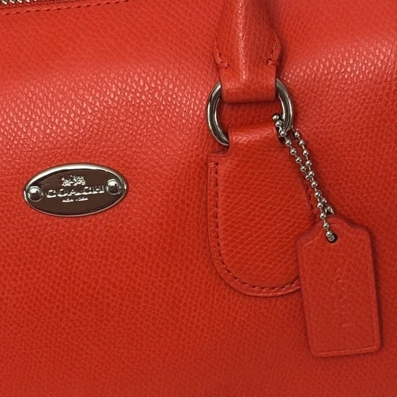 Coach Mini Bennett Crossgrain Leather Satchel NWOT - Picture 2 of 14